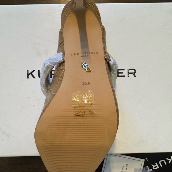 Kurt Geiger London Duke Crystal Strap Pointed Toe Shoe - NWT - Picture 9 of 9